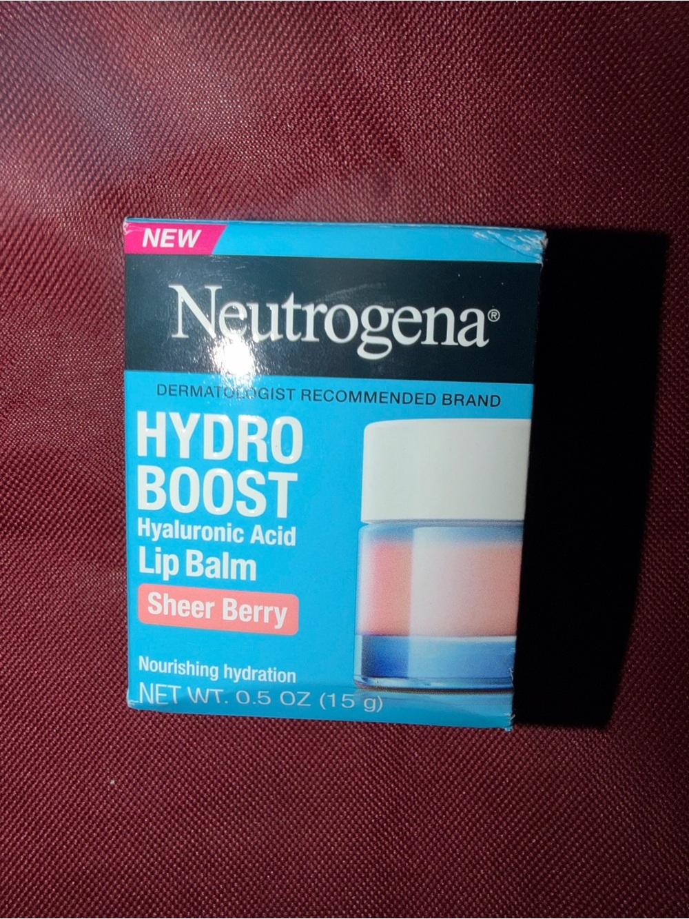 Neutrogena Hydro Boost Lip Balm - Sheer Berry Pink
